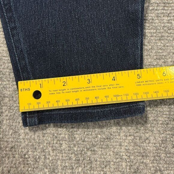 Spanx Jeans Womens 1X Skinny Ankle Blue Darkwash High Rise Pull On - Picture 7 of 10